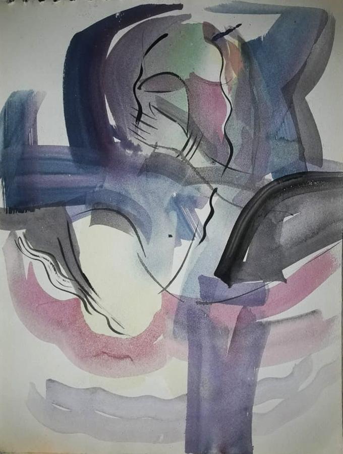 শাহ্ আলমের জল রং ৫৪